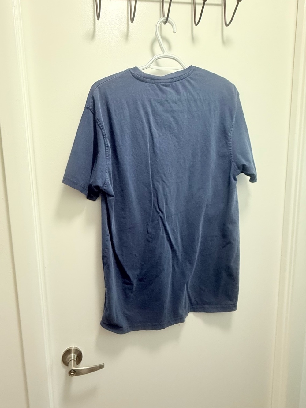 Los Angeles Minimalist Blue Graphic Tee Short Sleeve 100% Cotton - Picture 5 of 5